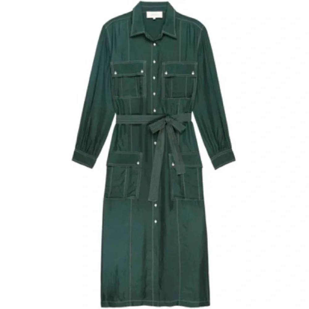 The‎ Great Olive  Vintage Style Cover Alls Jumpsuit Size 1  olive  belt